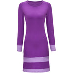 Daphne Costume for Adult Women's Purple Mini Dress Costumes with Cosplay Accessoires Set