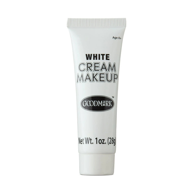 Tube of Goodmark White Cream Makeup on a white background