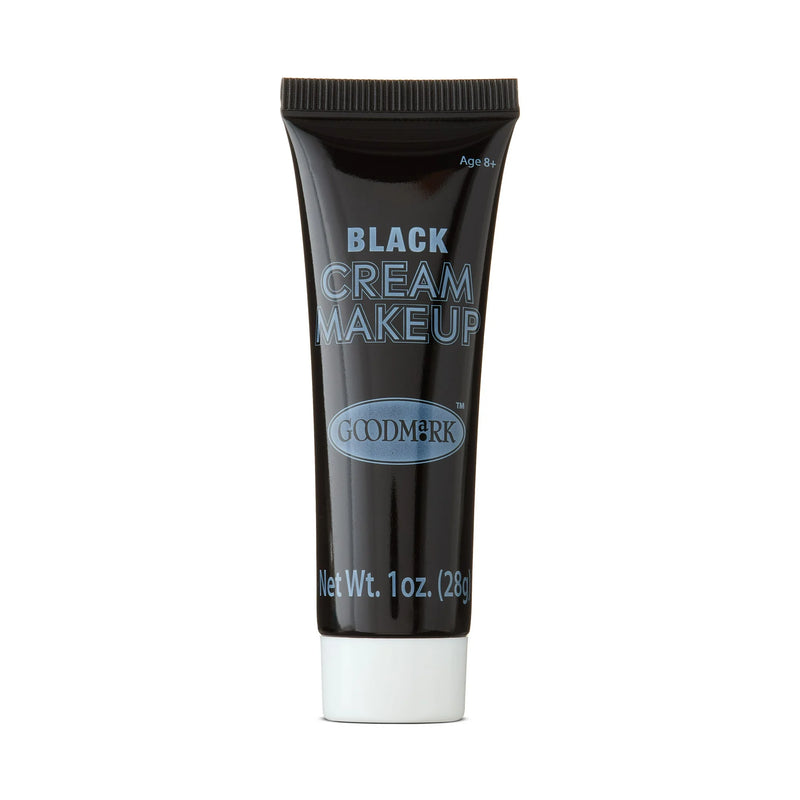 Black cream makeup tube with 'GloMinx' branding on a white background