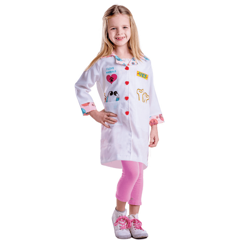 Girls Toddler Veterinarian Costume with accessories