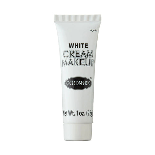 Tube of Goodmark White Cream Makeup on a white background