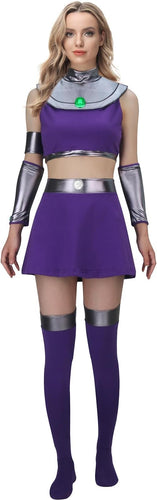 Starfire Cosplay Costume Princess Koriand'r