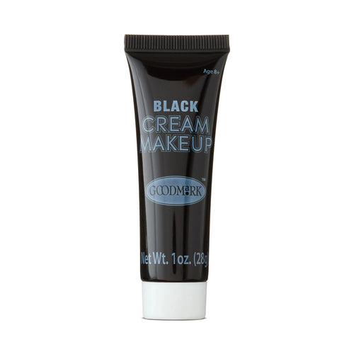 Black cream makeup tube with 'GloMinx' branding on a white background
