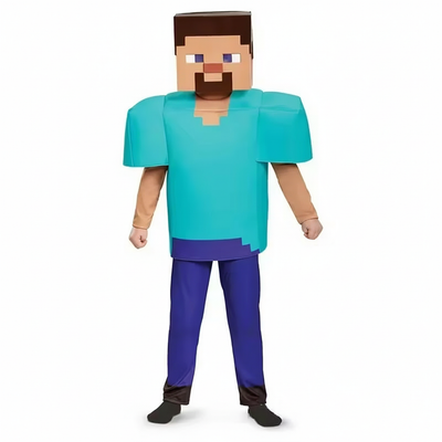 Minecraft Steve Classic Kids Costume