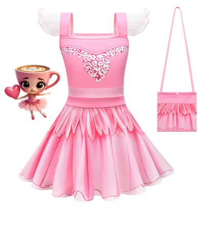 Ballerina Capuccina Italian Brainrot Halloween Costume