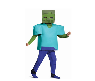 Minecraft Zombie Classic Kids Costume