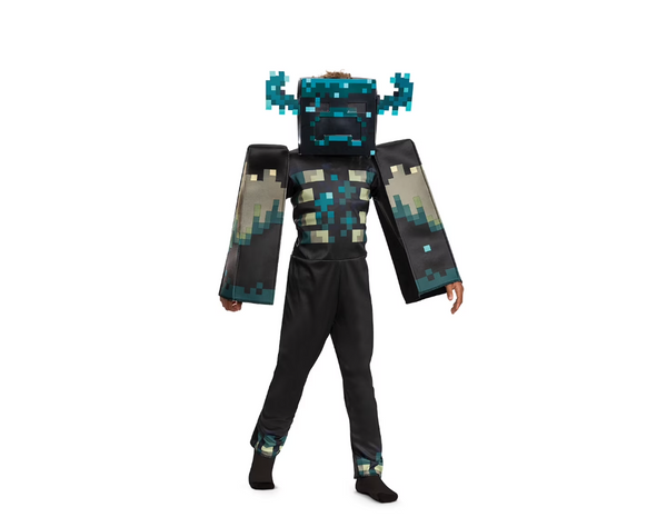 Minecraft Warden Kids Costume