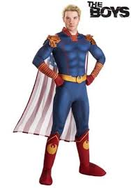 Superhero Jumpsuit (Red/Blue)