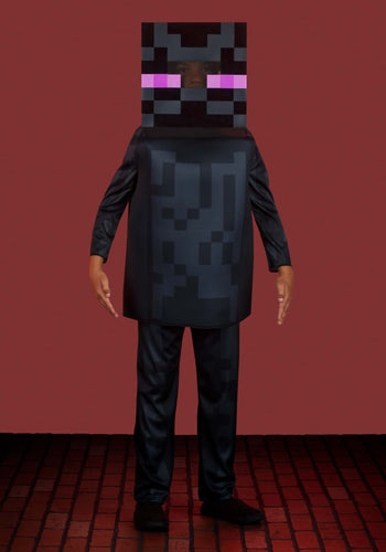 Minecraft Enderman Kids Costume