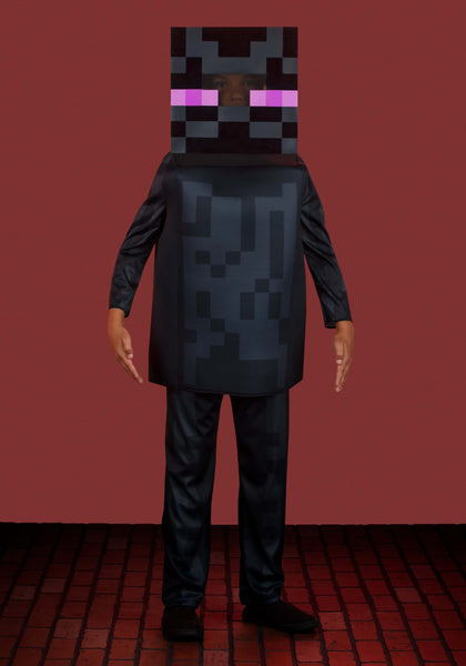 Minecraft Enderman Kids Costume